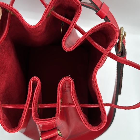 LV🎡Every $100 spent 1/15-1/24 Louis Vuitton Noe GM Red - Picture 10 of 11